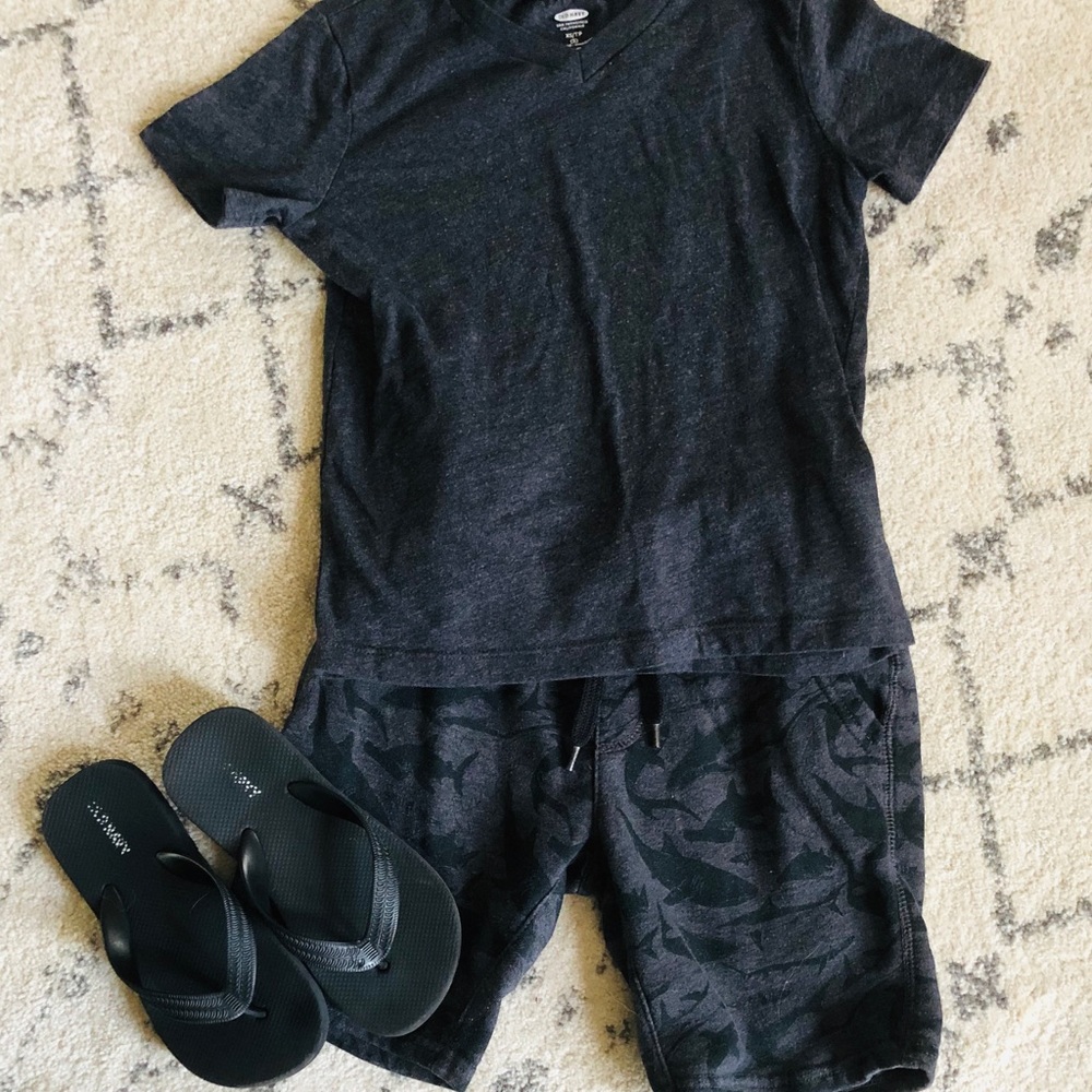 Old Navy Boys Shark Print Shorts